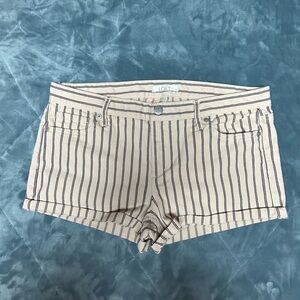 Short short Ann Taylor Loft size 12 strip denim